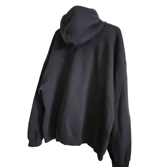 MOSSY OAK Mens Dark Blue Camo Logo Sweatshirt Hoodie 2XL 2TG - Picture 4 of 7